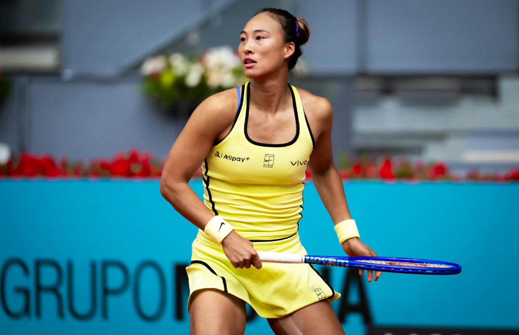遭莱巴金娜逆转，郑钦文无缘WTA1000马德里站16强